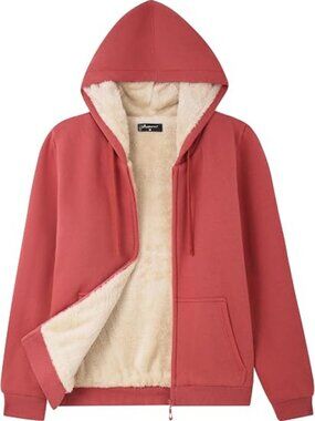 Women's Fleece Lined Zip Up Hoodie